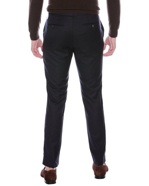 Reiss Black Westminster Super Wool & Cashmere-Blend Trouser for men