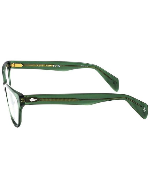 Rag & Bone Green 52Mm Optical Frames