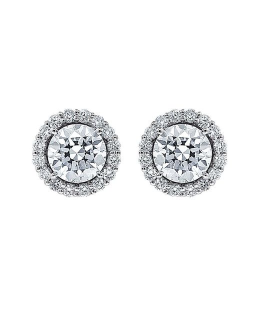 Diana M Metallic Fine Jewelry 18k 2.22 Ct. Tw. Diamond Studs