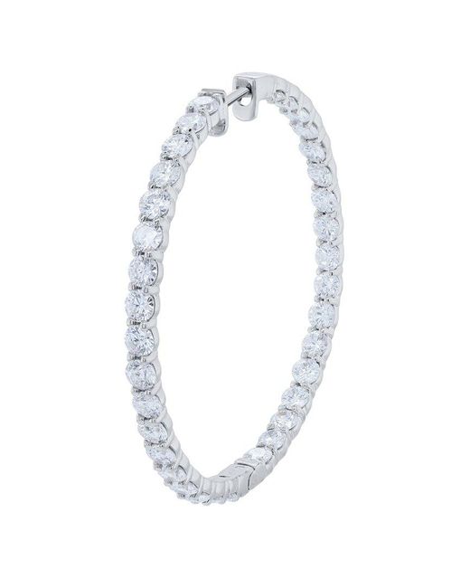 Diana M White Fine Jewelry 14k 9.45 Ct. Tw. Diamond Earrings