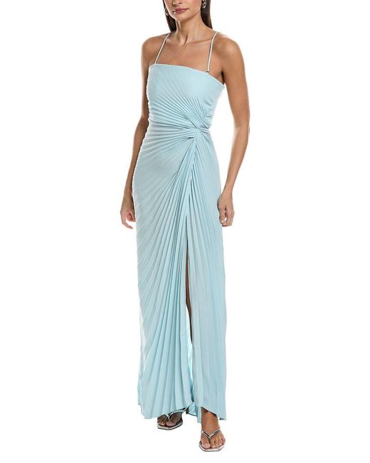 A.L.C. Blue Layla Gown
