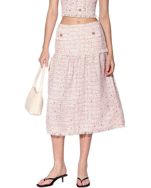 Walter Baker Pink Aubrey Skirt