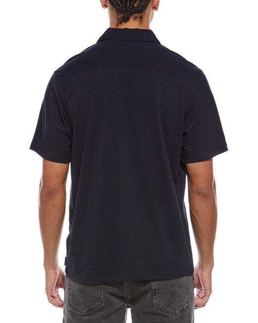 Scotch & Soda Black Knit Shirt for men