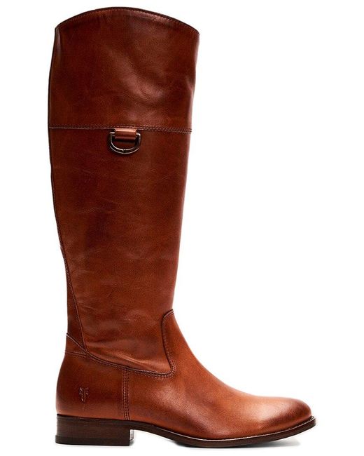 Frye Brown Melissa Leather Boot
