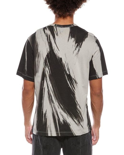 Helmut Lang Black Feather T-Shirt for men