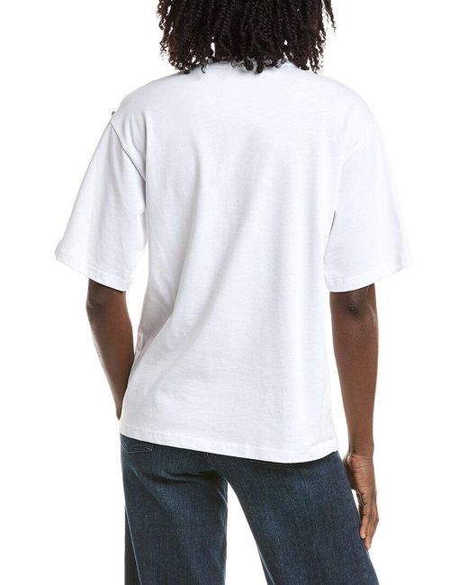 Sportmax White Oblato T-Shirt