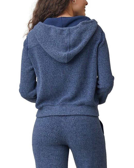 Bella Dahl Blue Zip Hoodie