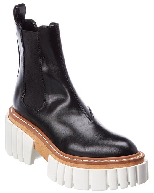 Stella McCartney Black Emilie Platform Bootie