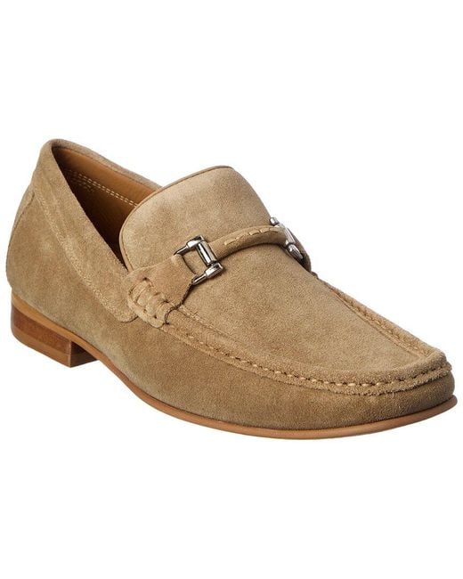 Donald J Pliner Brown Danner02 Suede Loafer for men