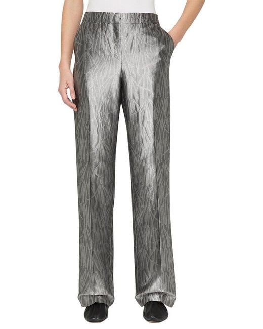 Lafayette 148 New York Gray Gates Pant