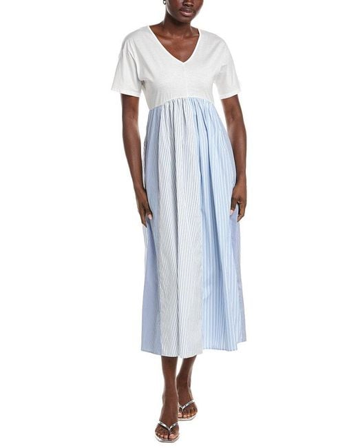 Max Mara Blue Weekend Bronzo Midi Dress