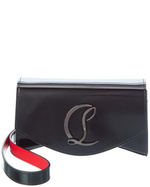 Christian Louboutin Black Loubi54 Small Leather Crossbody