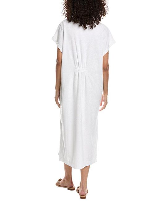 Barefoot Dreams White Cozyterry Caftan