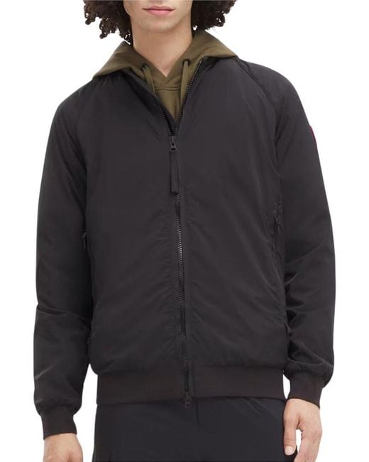 Canada Goose Blue Bomber Jacket for men