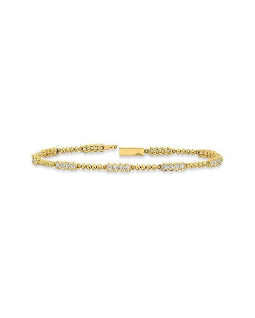 Lab Grown Diamonds White 14K 1.26 Ct. Tw. Lab-Grown Diamond Tennis Bracelet