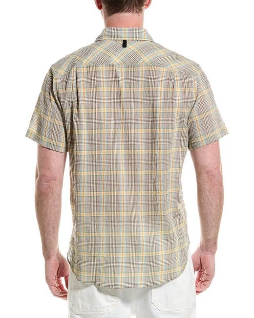 Rag & Bone Gray Gus Shirt for men