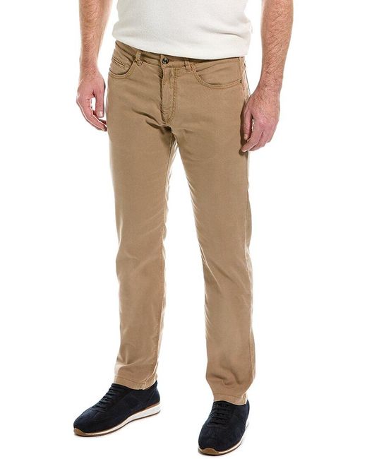 Ballin Amsterdam Natural Weathered Canvas Pant for men