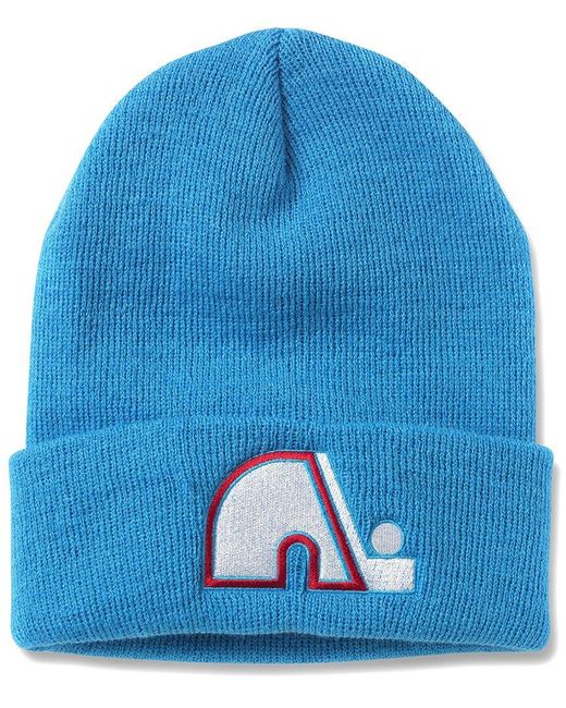 American Needle Blue Cuffed Knit Hat for men