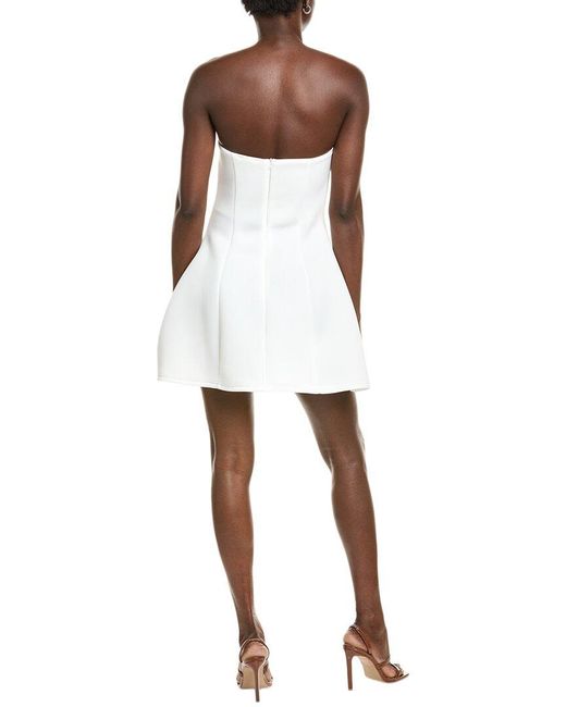 IPPONELLI White Strapless Mini Dress