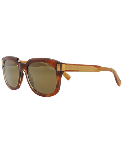 Dunhill Brown 56Mm Sunglasses