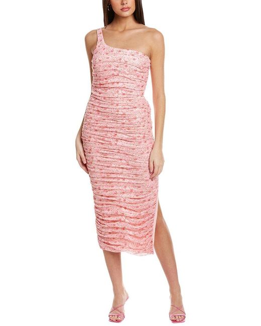 Likely Pink Tash Midi Dress