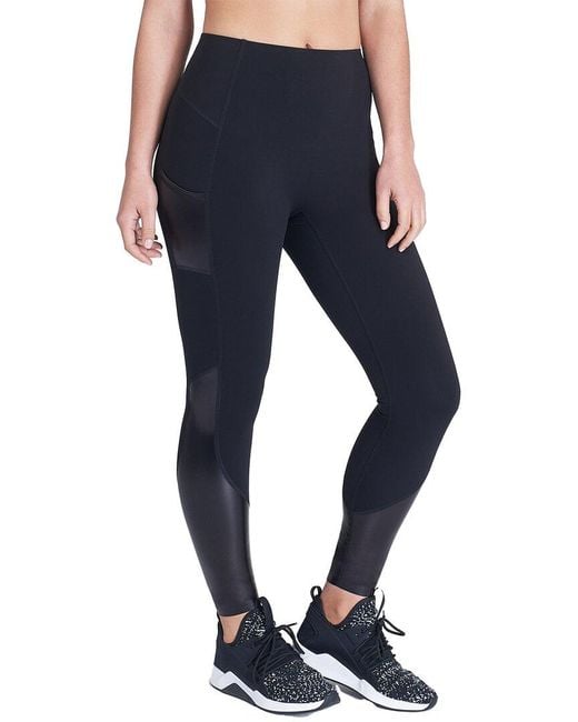 Spanx Blue Spanx Every.Wear Gloss Pocket Legging