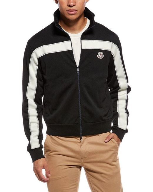 Moncler Black Zip Jacket for men