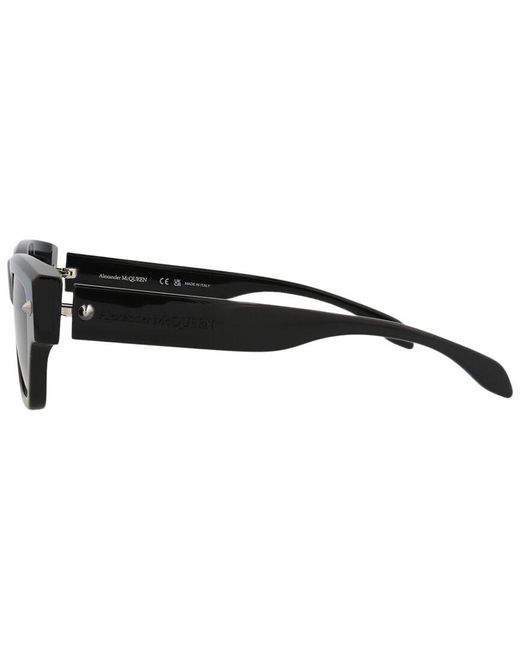 McQueen Brown 53Mm Sunglasses for men