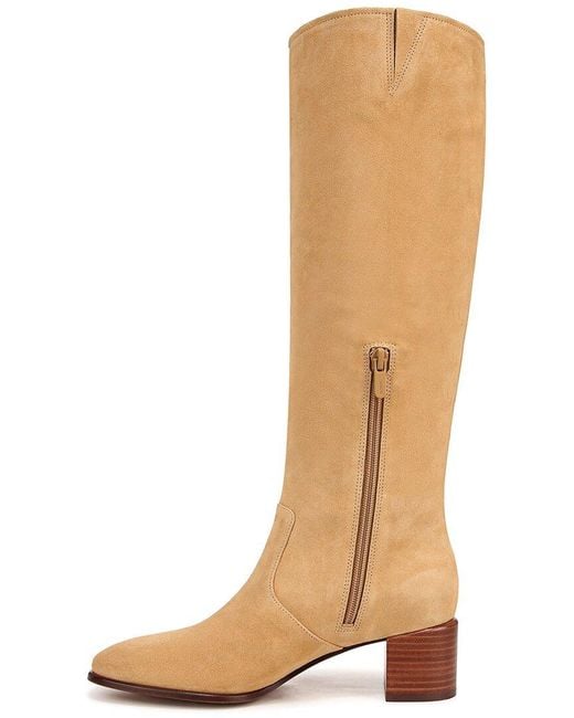 Vince Brown Arabel Tall Suede Boot