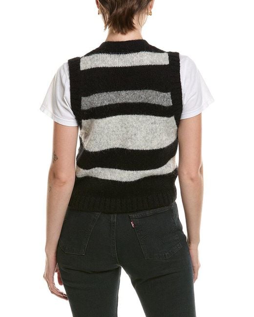 Officine Generale Black Marieta Alpaca & Wool-Blend Sweater