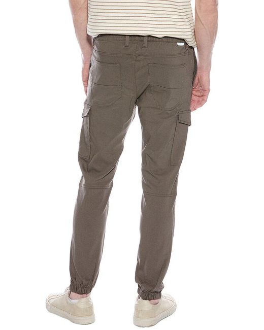 Point Zero Gray Super Flex Cargo Jogger Pant for men