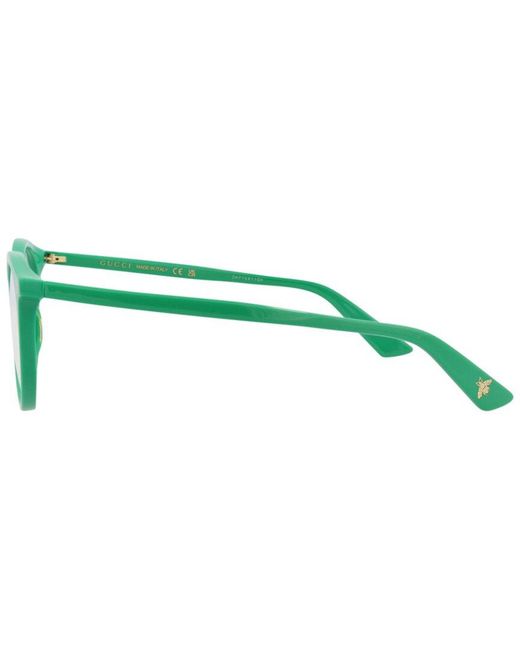 Gucci Green Montblanc 49Mm Optical Frames