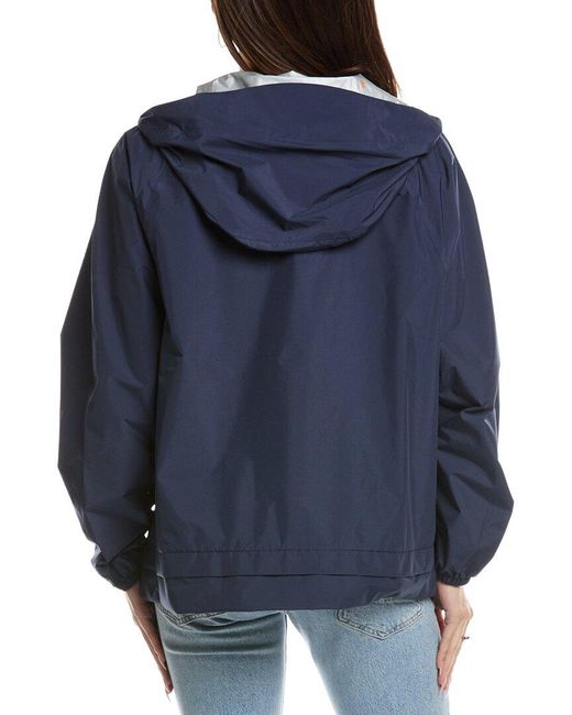 Save The Duck Blue Rain Jacket