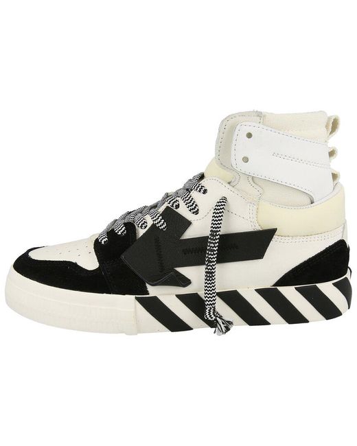 Off-White c/o Virgil Abloh Multicolor Off-whitetm High Top Vulcanized Leather Sneaker for men