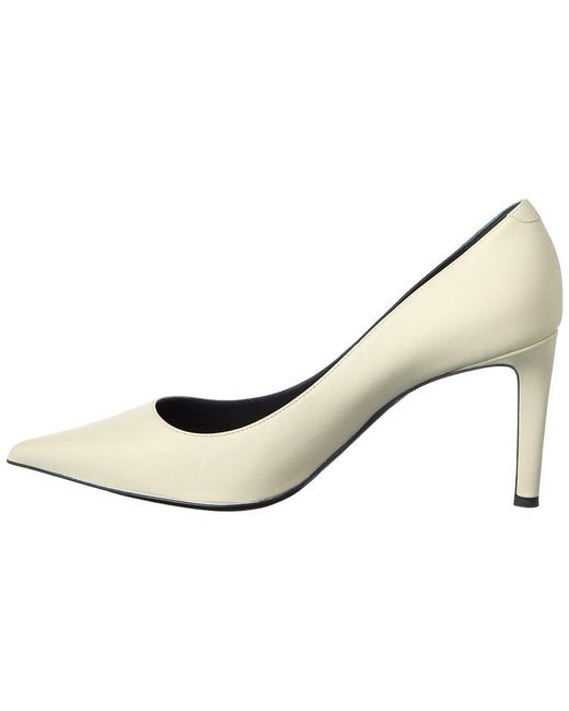 Giuseppe Zanotti White Leather Pump