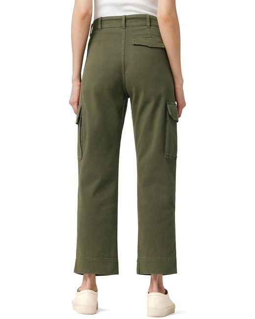 Joe's Jeans Green The Precious Cargo Pant Fatigue Straight Leg Jean