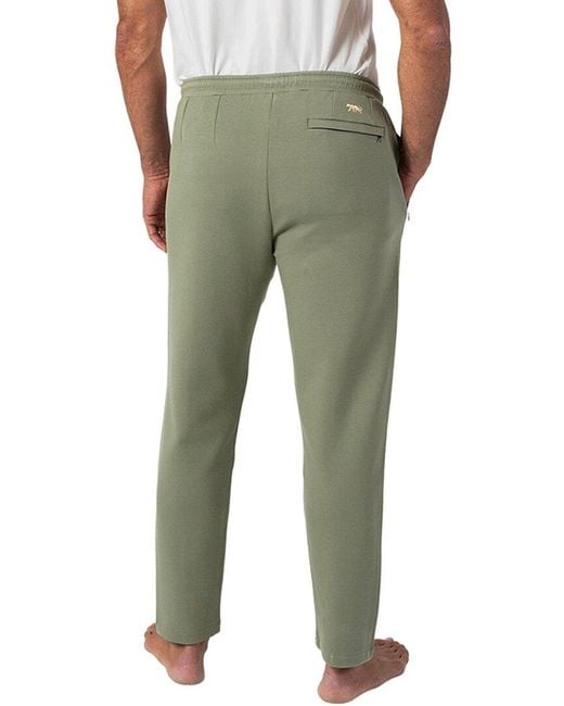 Robert Talbott Green Evans Track Pant for men