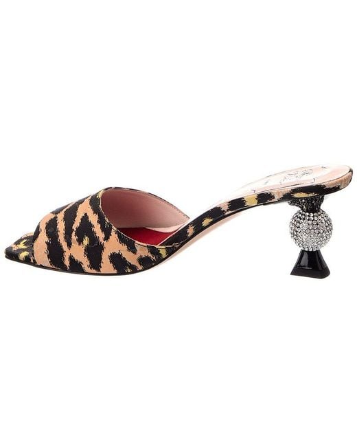Roger Vivier Multicolor 64 Canvas Sandal