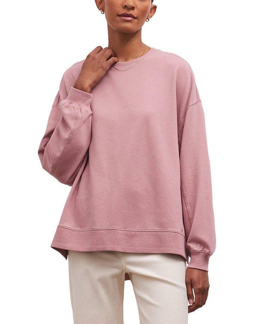 Z Supply Pink Modern Weekender Sweater