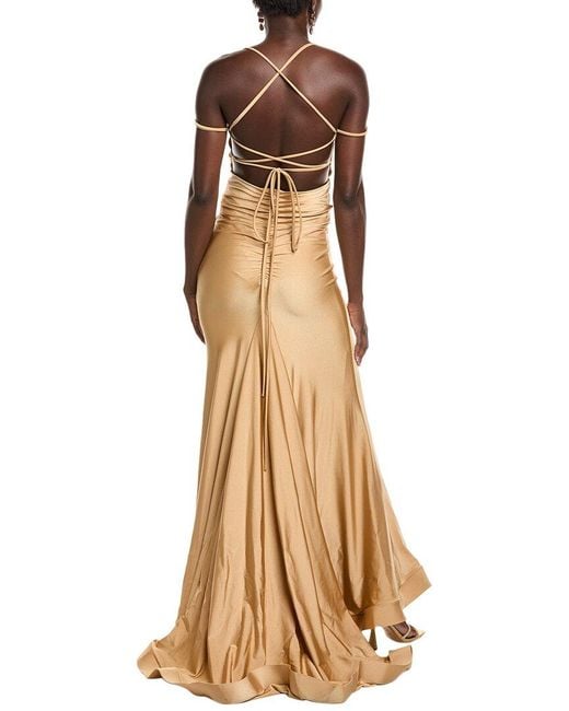 Issue New York Natural Strappy Gown