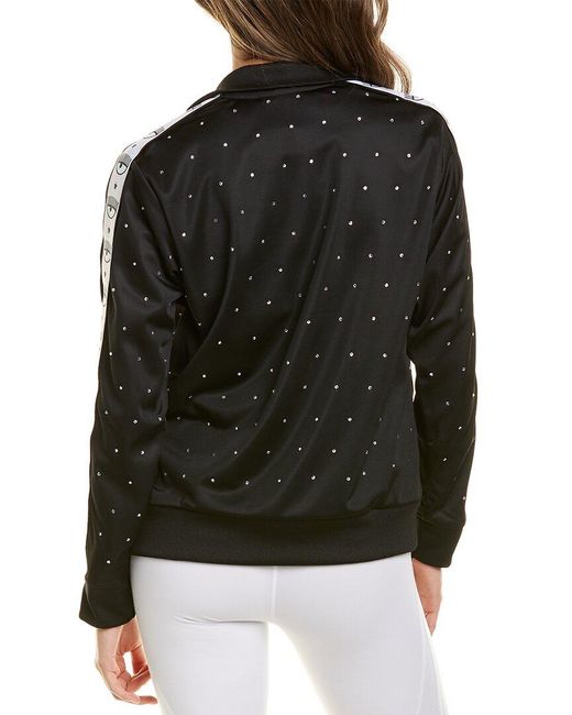 Chiara Ferragni Black 80s Crystal Jacket