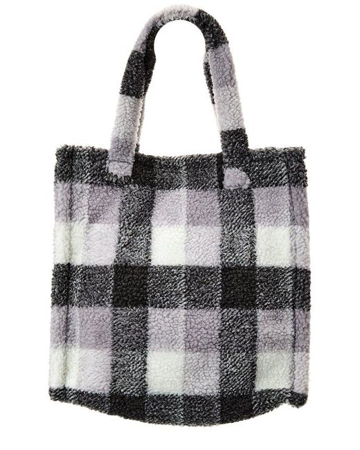 Hat Attack Black Teddy Large Tote