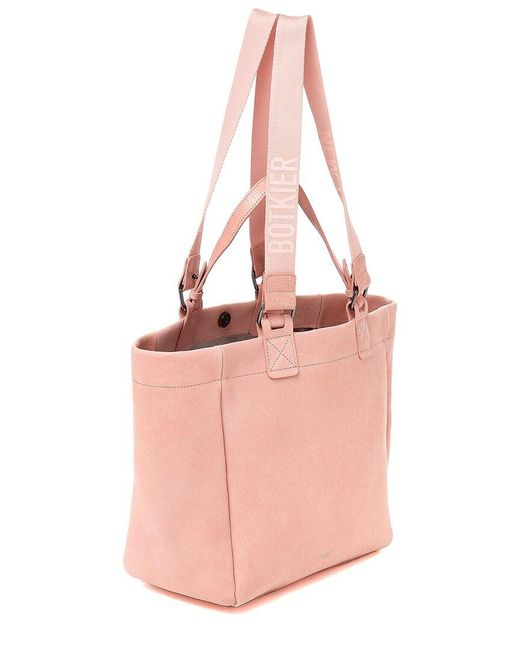Botkier Pink Bedford Leather Tote