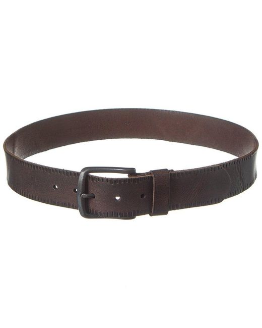 Hart Schaffner Marx Brown Leather Belt for men