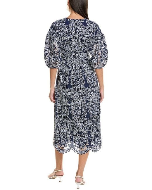 vibrant floral midi dress Bright Days Ahead Navy Blue Floral Midi Dress – Shop the Mint