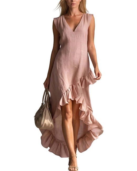 AUGUST 1987 Brown Maxi Dress