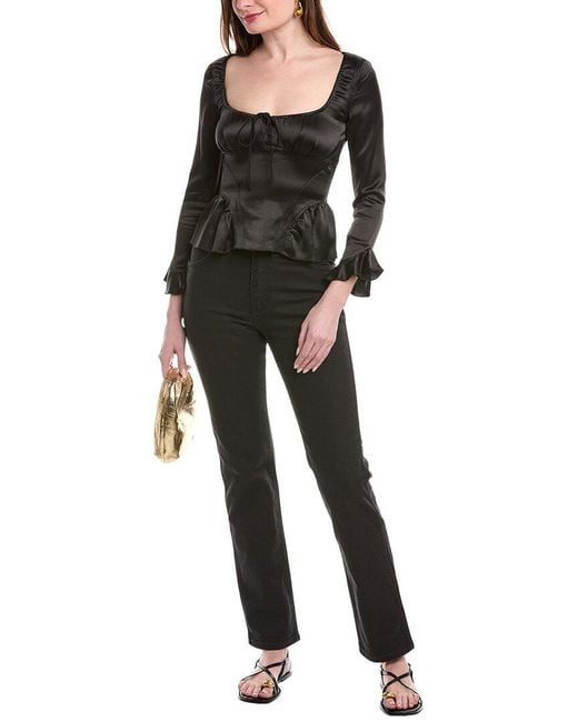 Staud Black X Wrangler The Everyday Jean