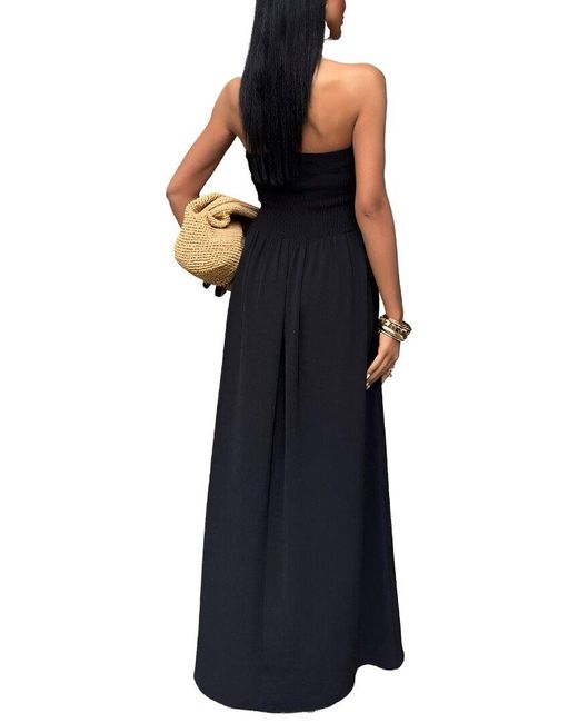 Vincent Black Midi Dress