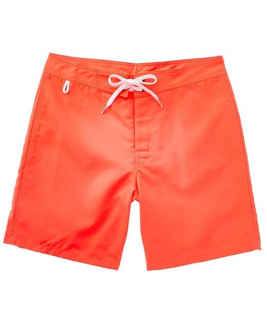 Sundek Orange Fix Waist Swim Trunk for men