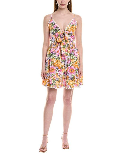 JLuxe Red Tie Back Mini Dress